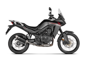 Slip-On Line Titanium, Black - 23-24 Honda Transalp