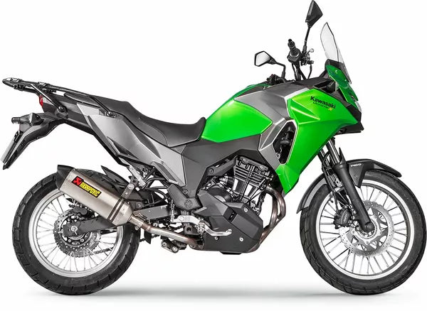 Slip-On Line Titanium, Grey - 17-20 Kawasaki Versys-X