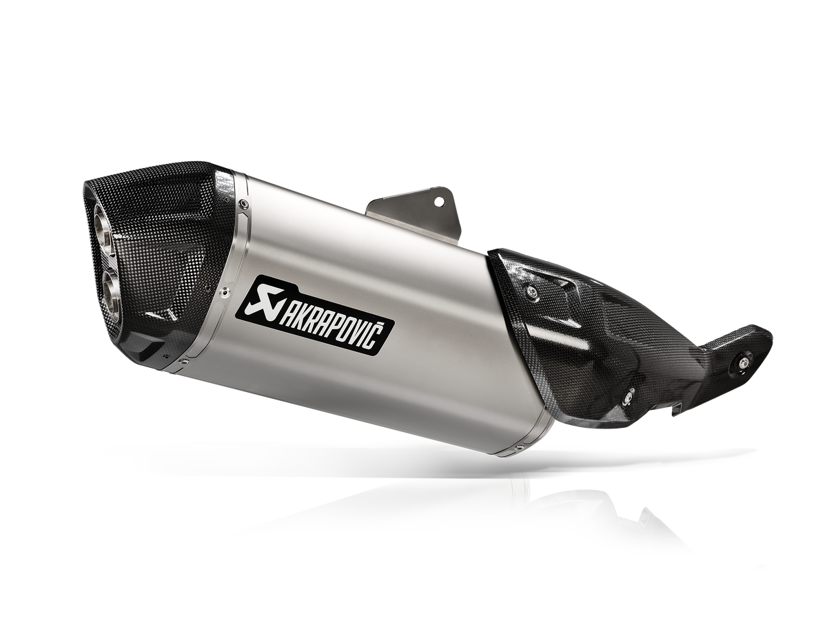 Slip-On Line Titanium, Grey - 23+ Suzuki V-Strom 800