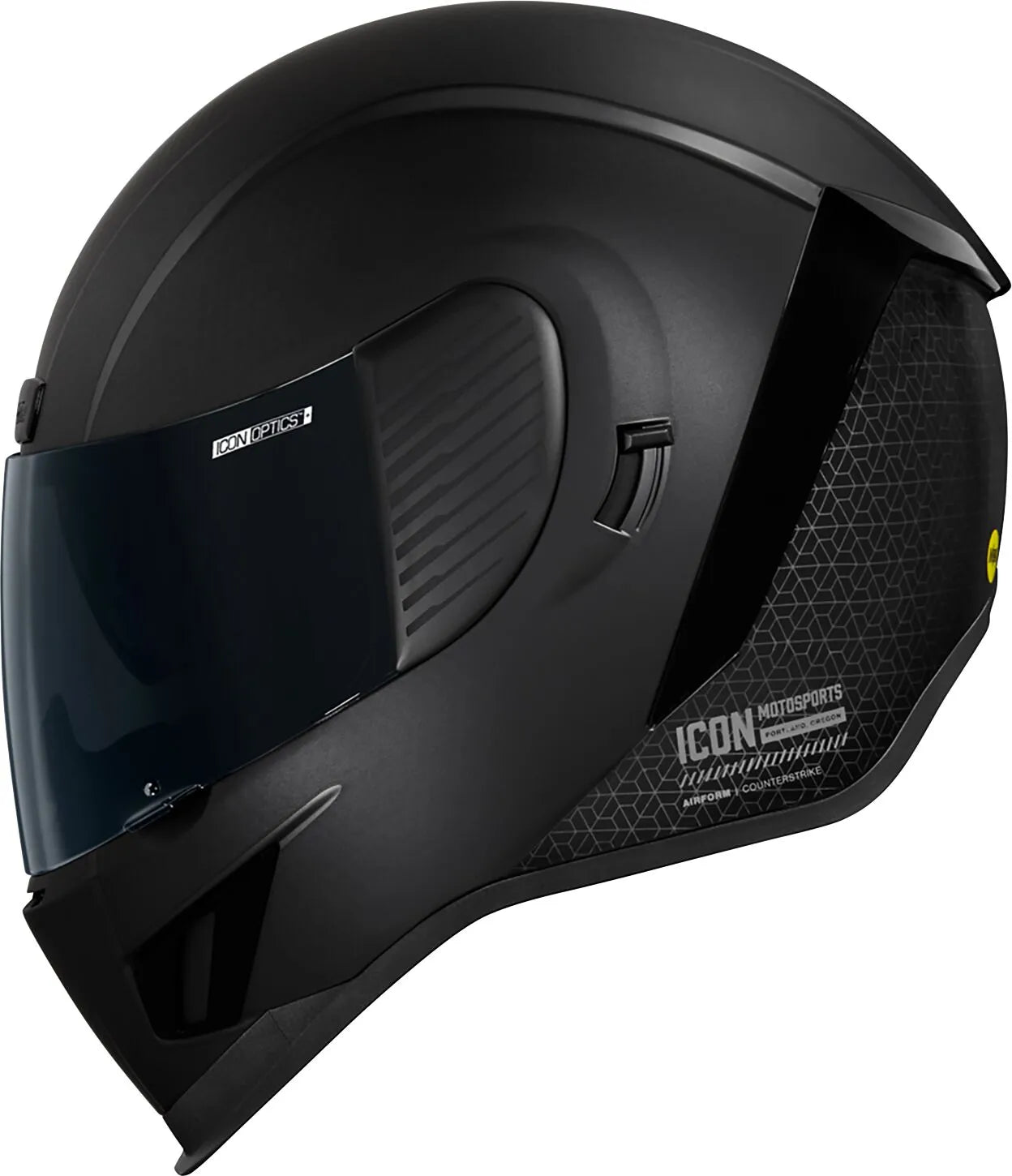  Black Full Face Helmet Icon