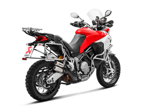 Slip-On Line Titanium, Grey - 17-20 Ducati Multistrada 950 / 950 S / 1200 / 1200 S / 1260