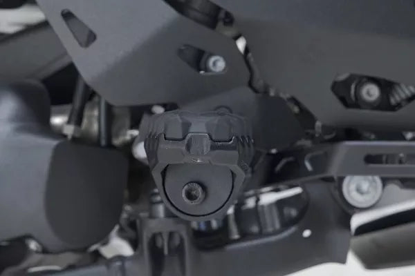 Kit de repose-pieds EVO , noir - Yamaha Ténéré 700