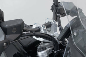 30mm Bar Riser, Silver- 23+ BMW R 1300 GS