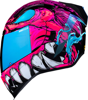  Pink Full Face Helmet Icon