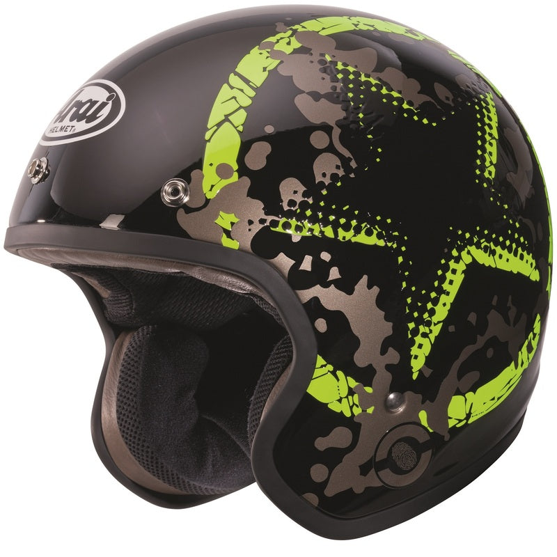 Casque Arai Freeway Classic Comet Green