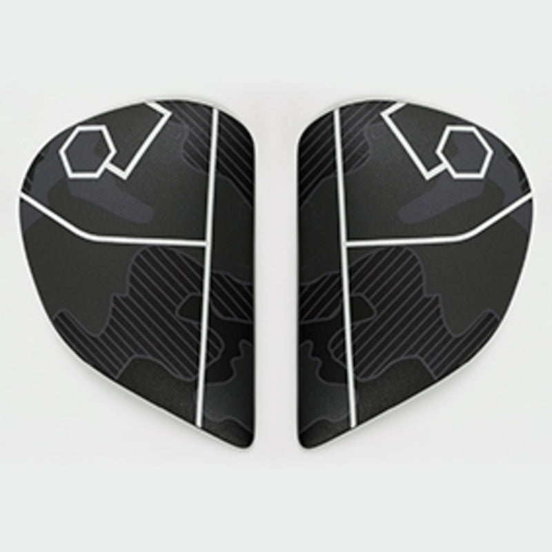 Plaques Pivot Arai Super Ad Sis J (Lrs) Command Black Pour Casque Rebel