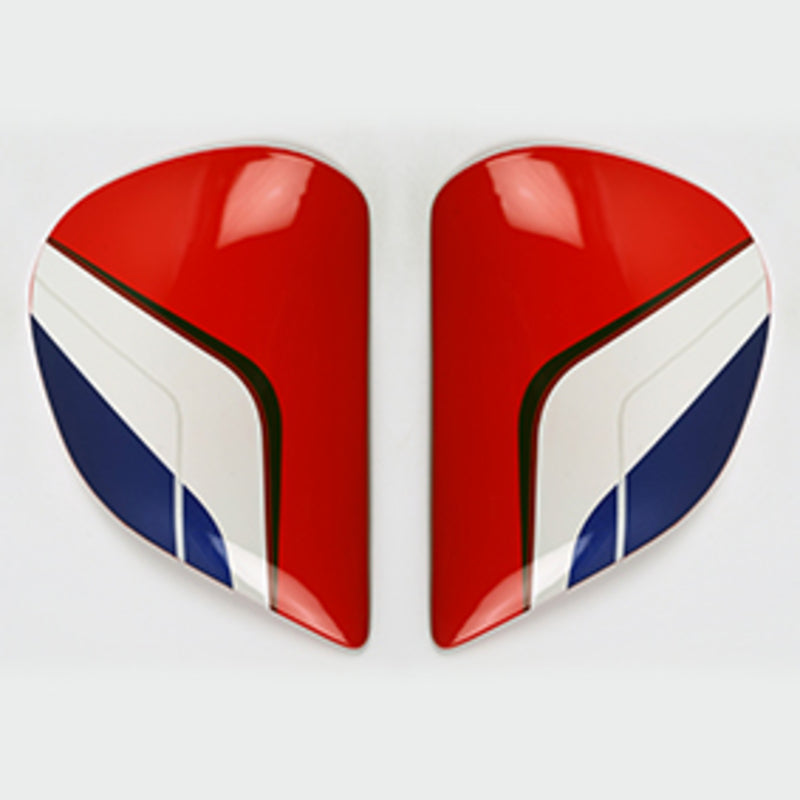 Plaques Pivot Arai Super Ad Sis J (Lrs) Flow Blue Pour Casques Axces Ii