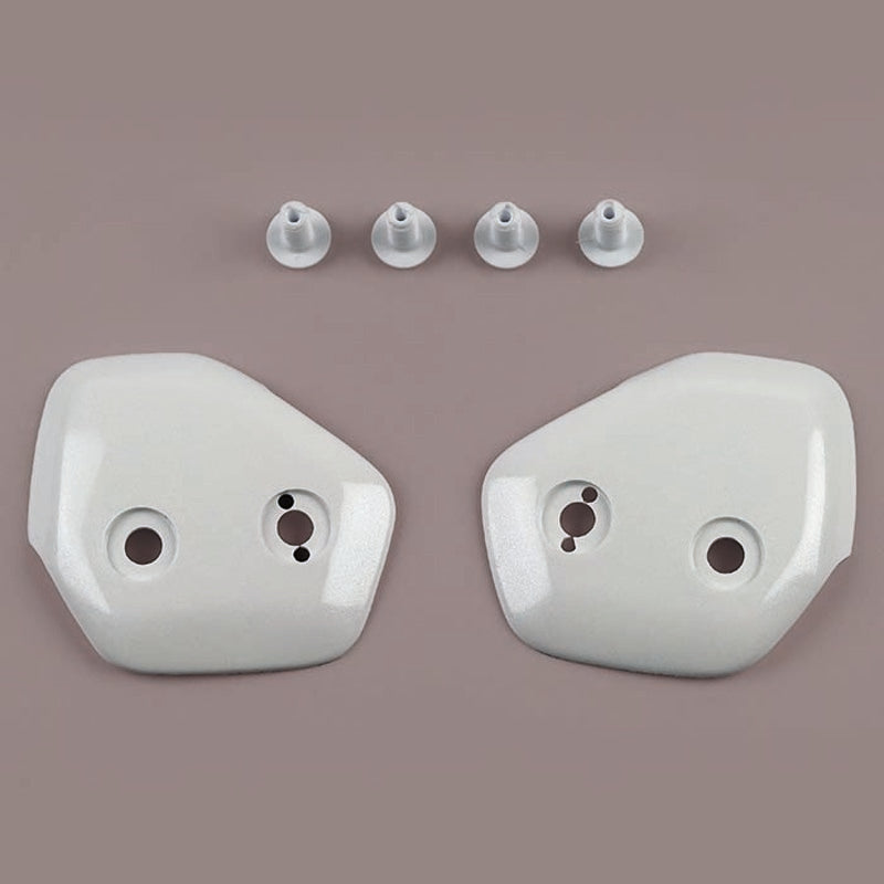 Plaques Pivot Arai Tx Diamond White Pour Casques Tour X 4/Tour X 3