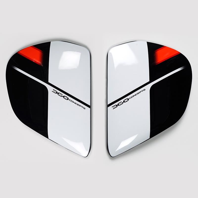 Platine écran Arai Vas Competition Red Casque Intégral