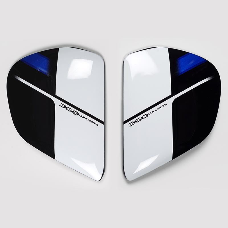 Platine écran Arai Vas Competition Blue Casque Intégral