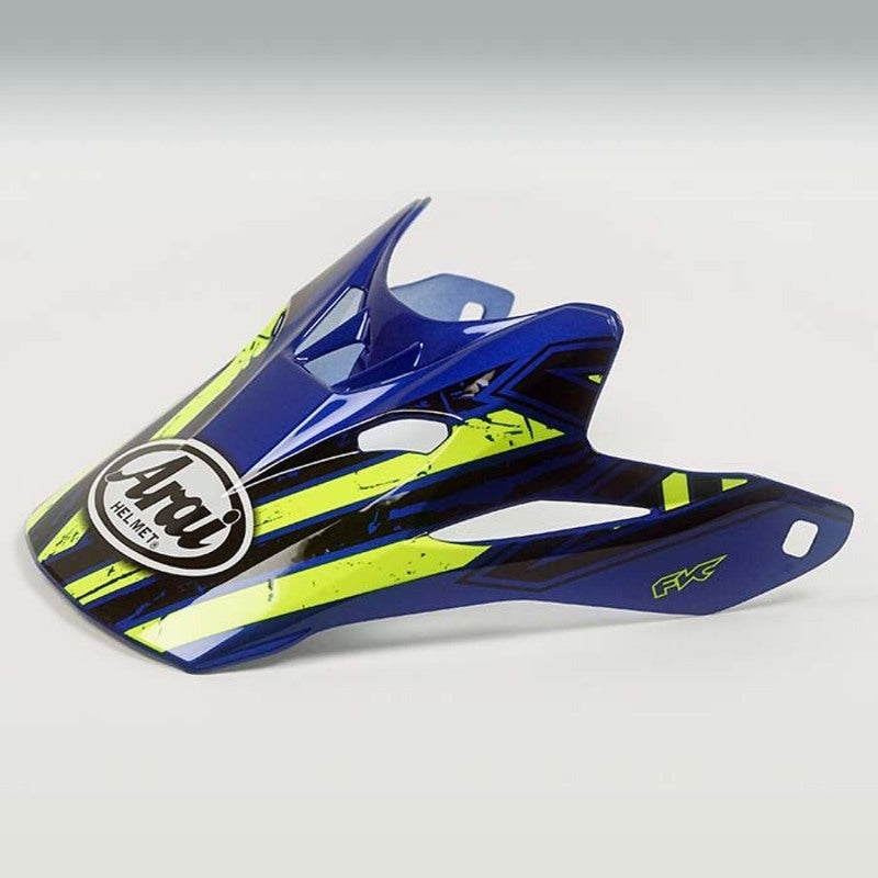 Visière Arai Mx V Star Yellow Casque Off Road