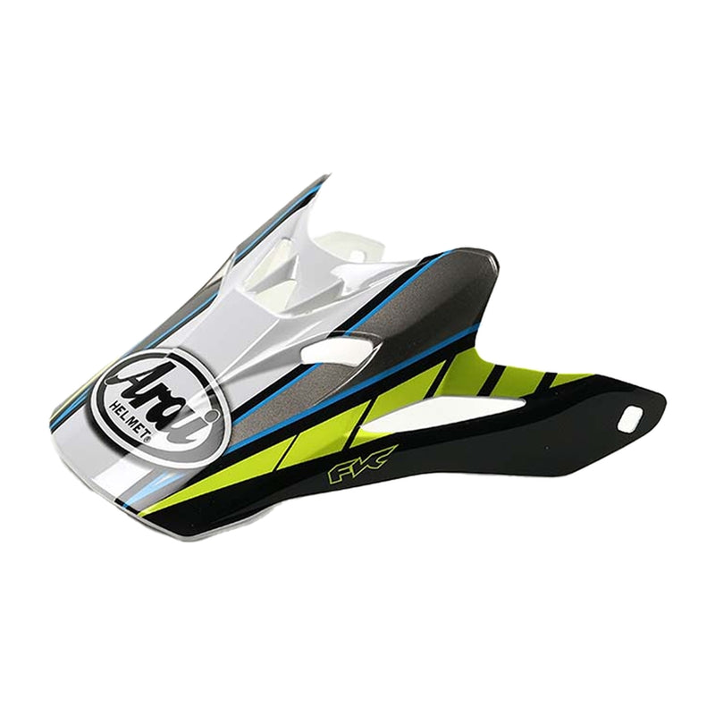Visière Mx V Arai Casque Off Road Rumble Yellow