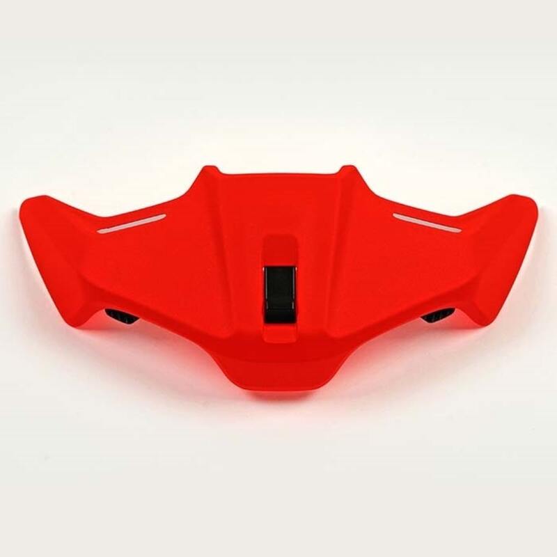 Spoiler Arai Dual Flow Metallic Fluor Orange Frost Casque Intégral
