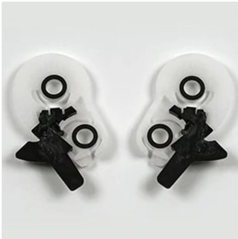 Platine Arai Blanc Casque Jet Type Lrs