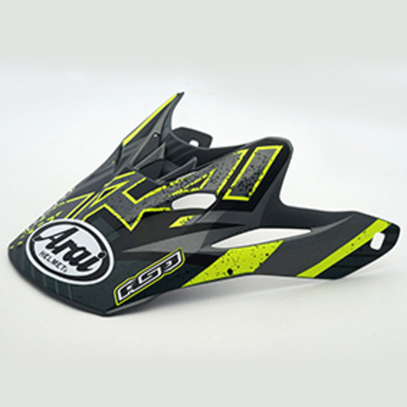 Visière Arai Mx V Slash Black Casque Off Road