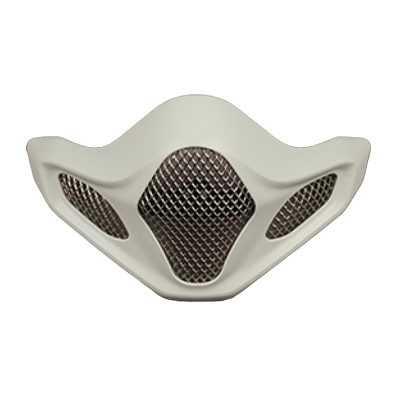 Ventilation Menton Arai Grille Extérieure Metallic White Frost (Yankee) Pour Casque Mx V