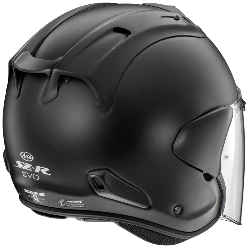 Casque ARAI SZ-R EVO, Noir Mat