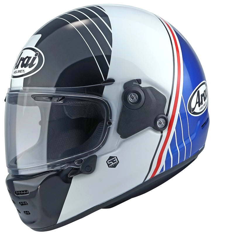 Casque ARAI CONCEPT-XE Temu, Bleu
