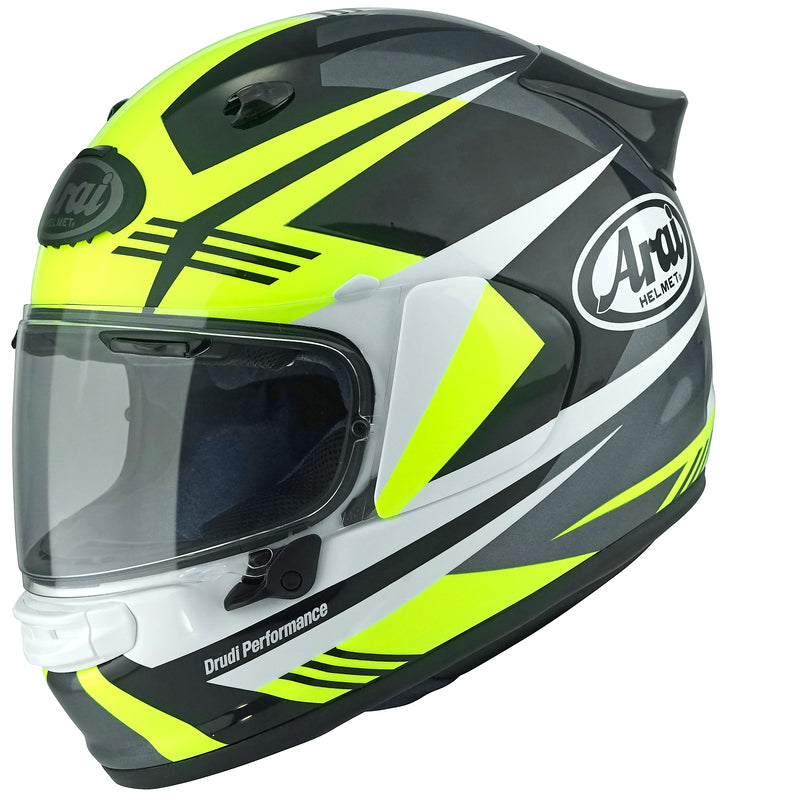 Casque ARAI QUANTIC Mark, Jaune
