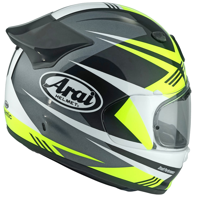 Casque ARAI QUANTIC Mark, Jaune