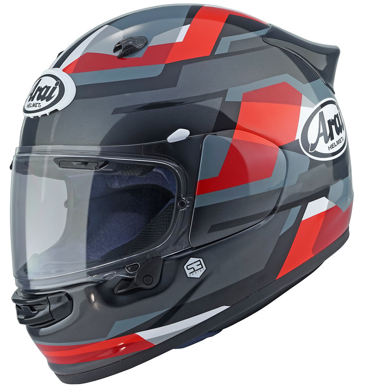 Casque ARAI QUANTIC Abstract, Rouge