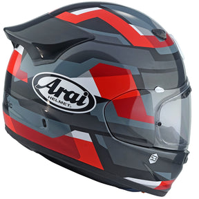 Casque ARAI QUANTIC Abstract, Rouge