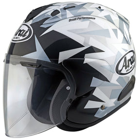 Arai SZ-R EVO Helmet, Mimesis White