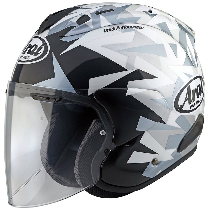 Arai SZ-R EVO Helmet, Mimesis White
