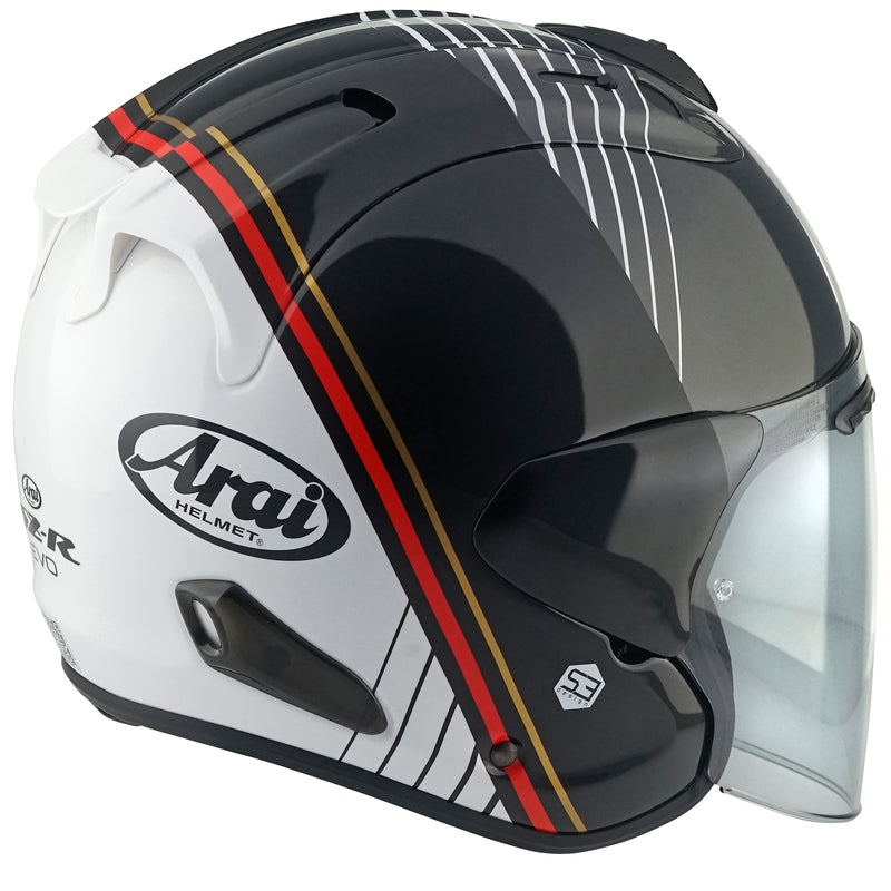 Casque ARAI SZ-R EVO, Temu blanc