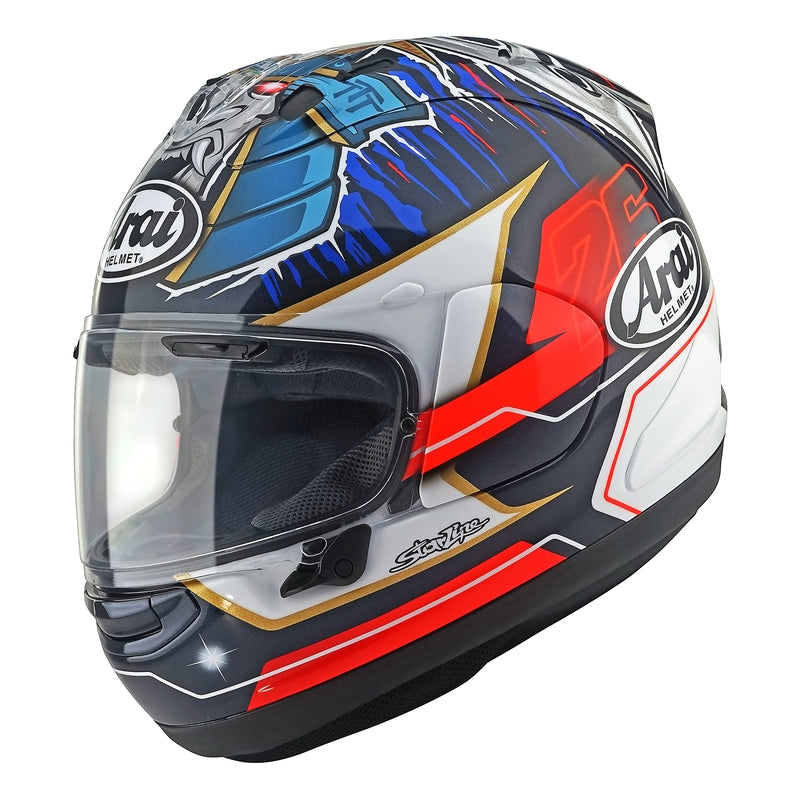 Casque ARAI RX-7V EVO, Pedrosa Shogun Replica