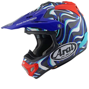 Casque ARAI MX-V EVO Stream, Bleu