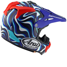Casque ARAI MX-V EVO Stream, Bleu