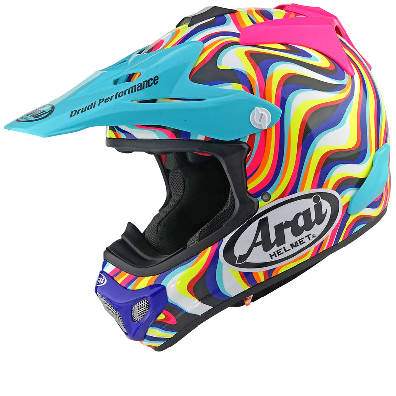 Casque Arai Mx V Evo Stream Rose
