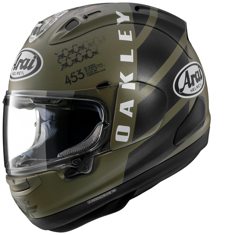 Casque Arai Rx 7 V Evo Maverick Oakley Réplica