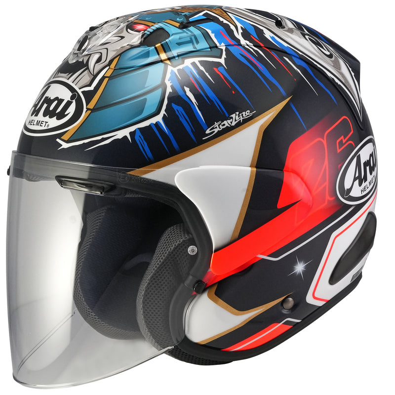 Arai SZ-R EVO Helmet, Pedrosa Shogun Replica