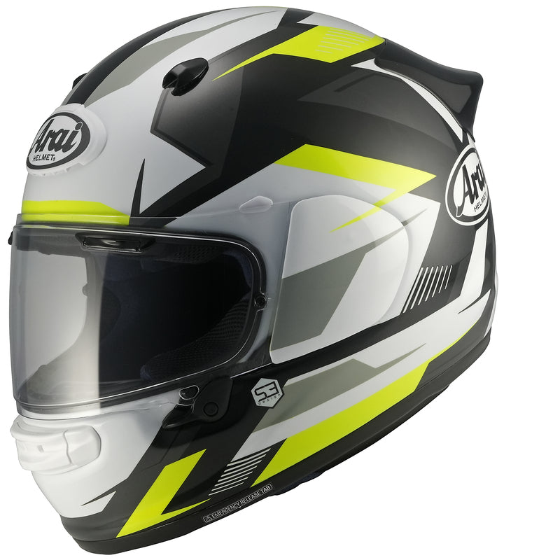Casque Arai Quantic Supra Jaune