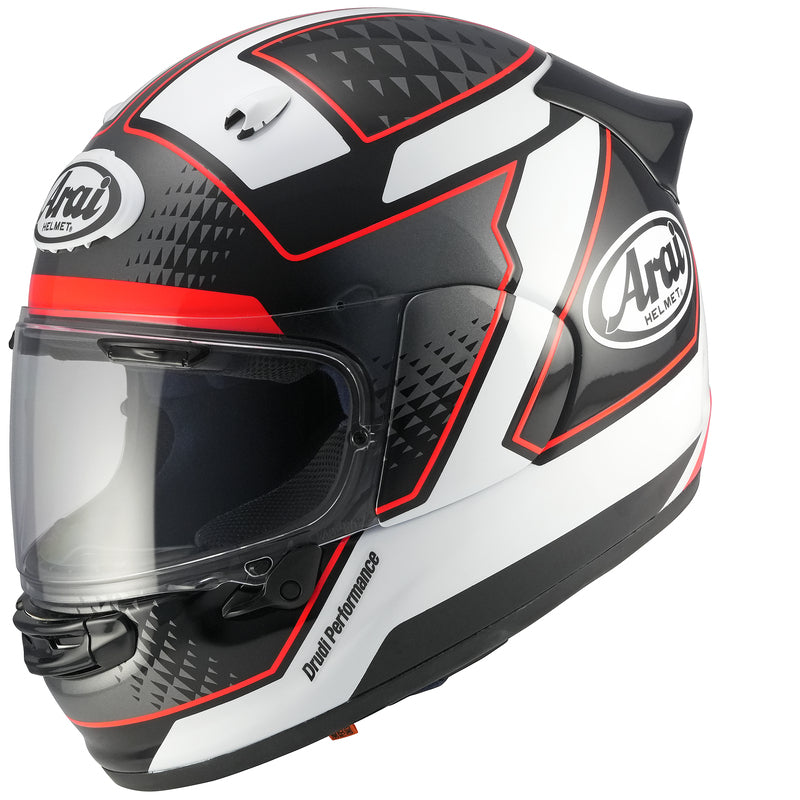 Casque Arai Quantic Giu Rouge