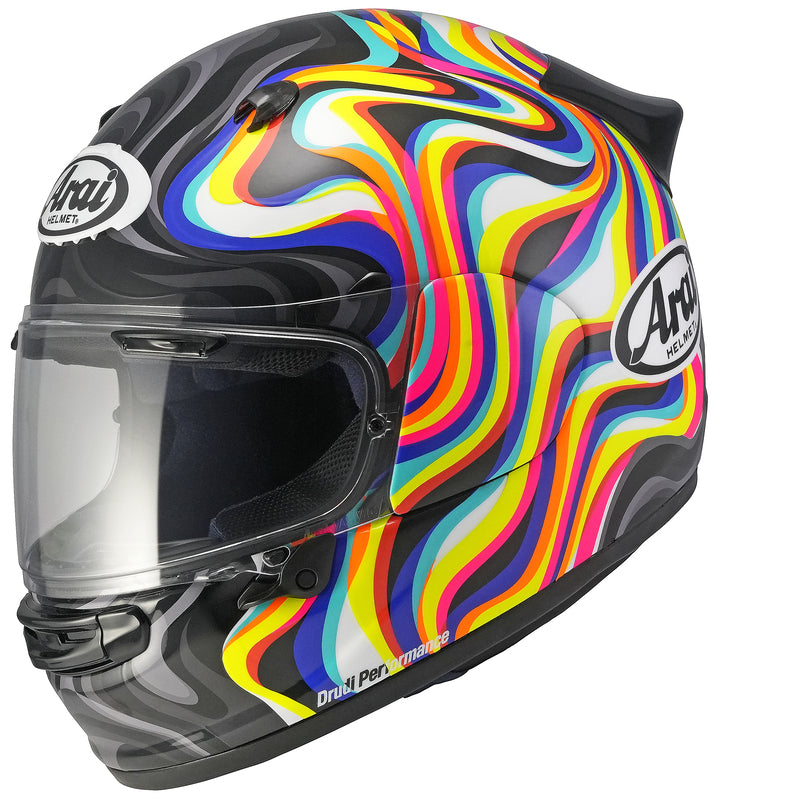 Casque Arai Quantic Swirl Blanc