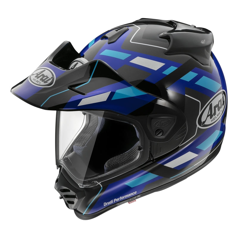 Casque ARAI TOUR-X5, Match Bleu