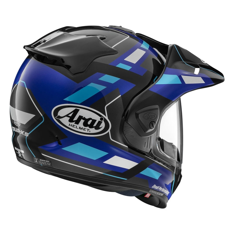 Casque ARAI TOUR-X5, Match Bleu
