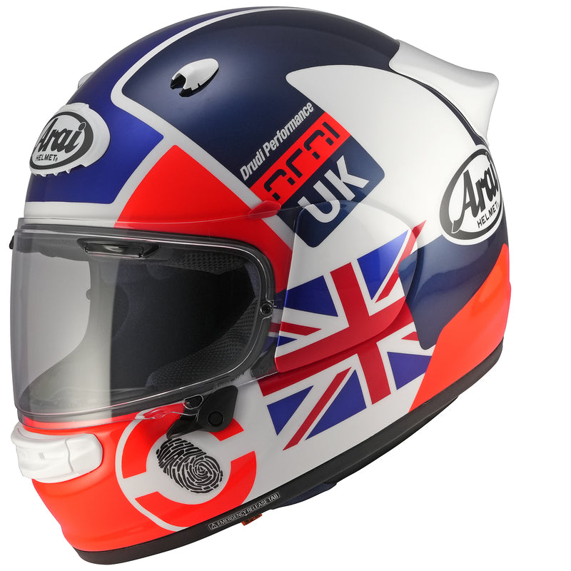 Casque ARAI QUANTIC Nation UK - Multicolor