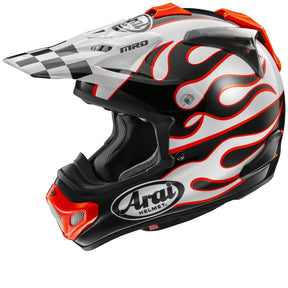 Casque ARAI MX-V EVO - Flame White