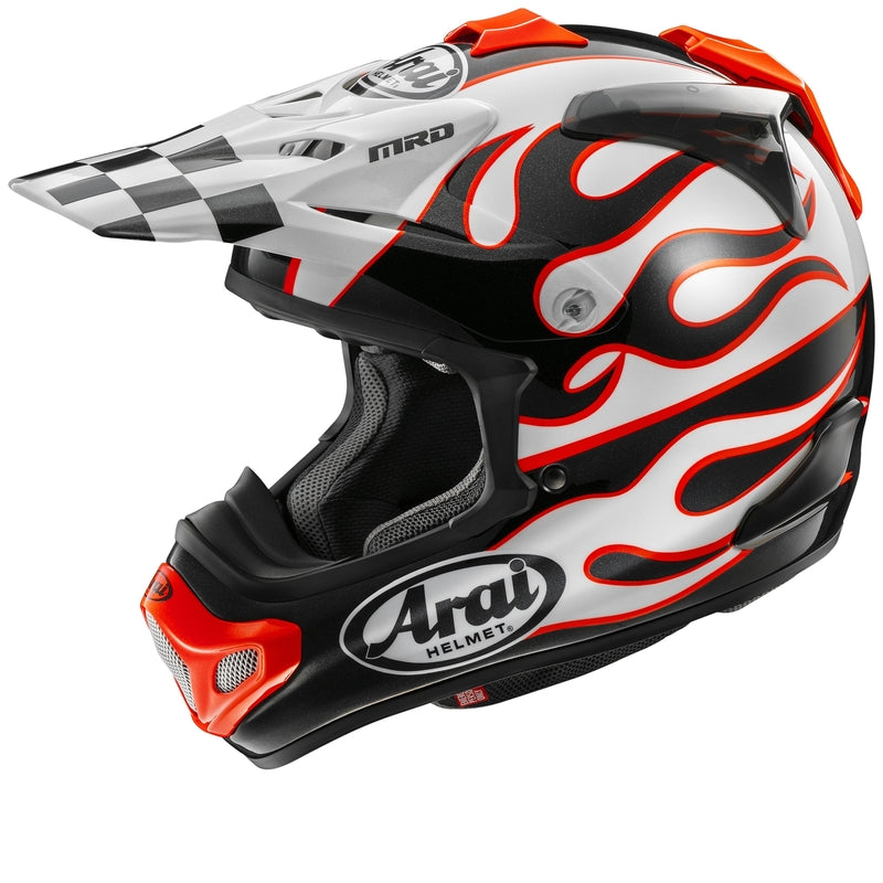Casque ARAI MX-V EVO - Flame White