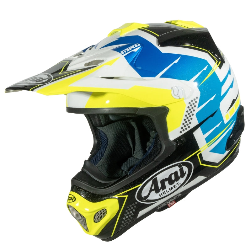 Casque ARAI MX-V EVO Stingray - Jaune