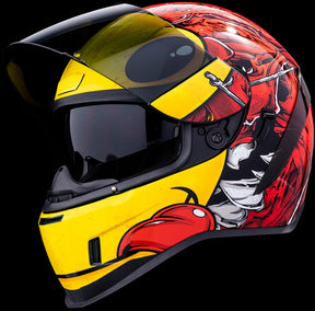  Red Full Face Helmet Icon