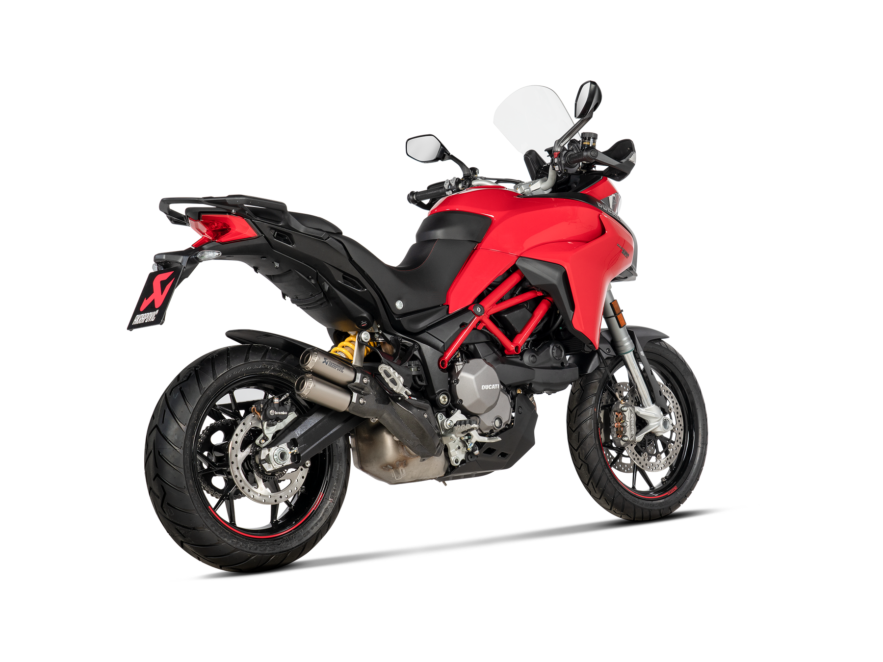 Slip-On Line Titanium, Grey - 21-24 Ducati  Multistrada 950 / 950 S / V2 950 / V2 950 S