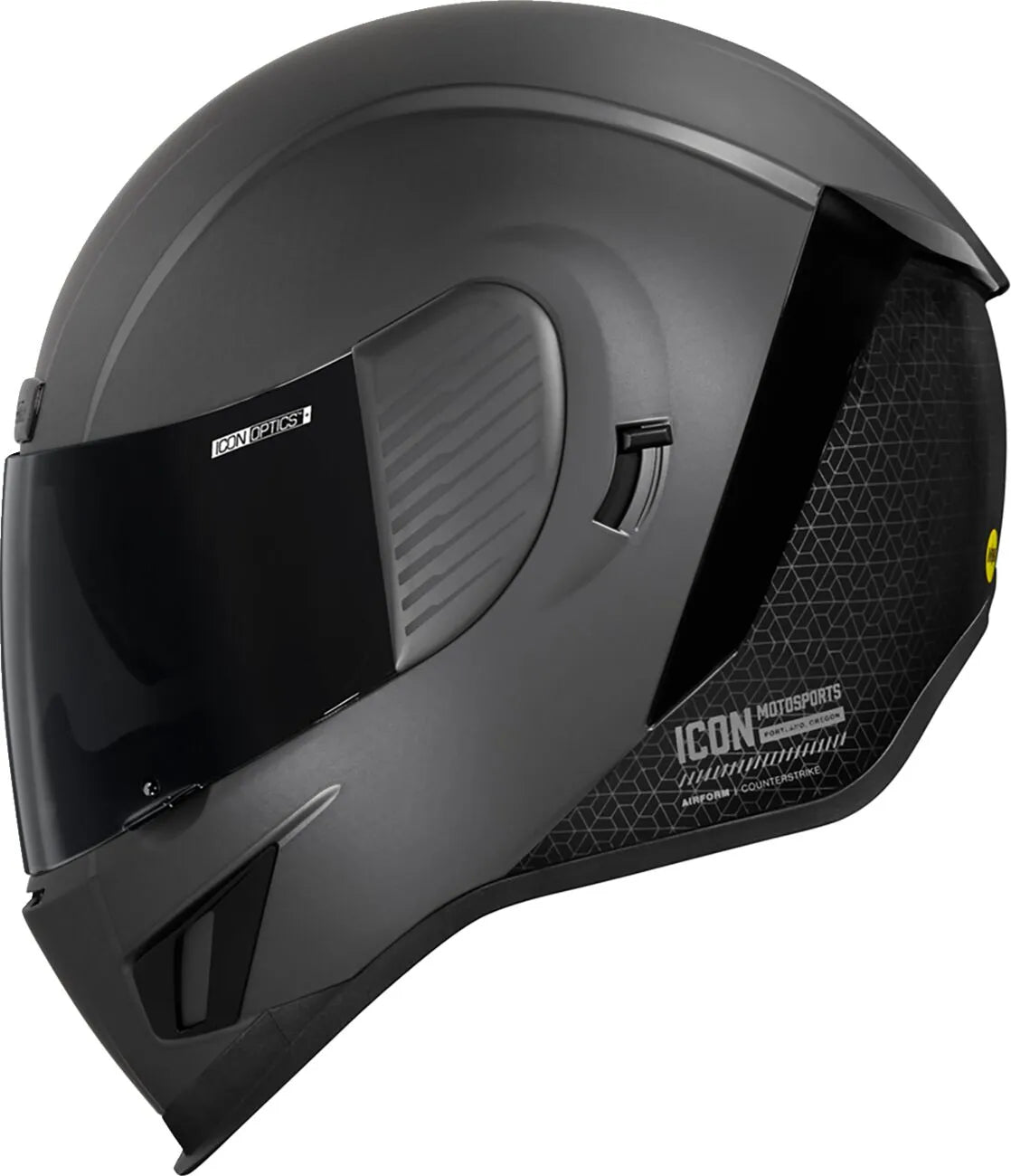  Silver Full Face Helmet Icon