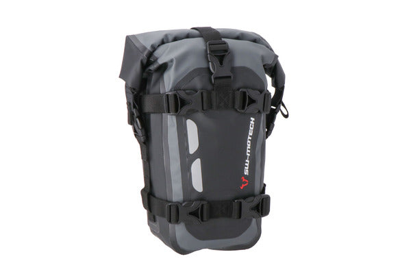 Drybag 80 Tail Bag (Waterproof), Grey & Black - 8 Liters