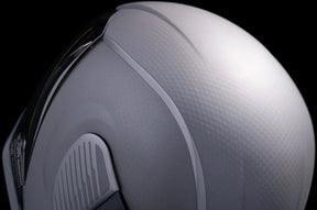  Silver Full Face Helmet Icon