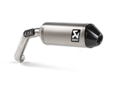 Slip-On Line Titanium, Grey - 18-24 Moto Guzzi V85 TT